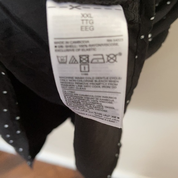 Old Navy Waist-Defined Tie-Neck Dress Women polkadot  XXL - Picture 5 of 5